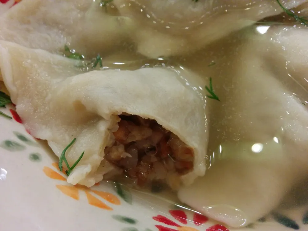 Гречка с грибами