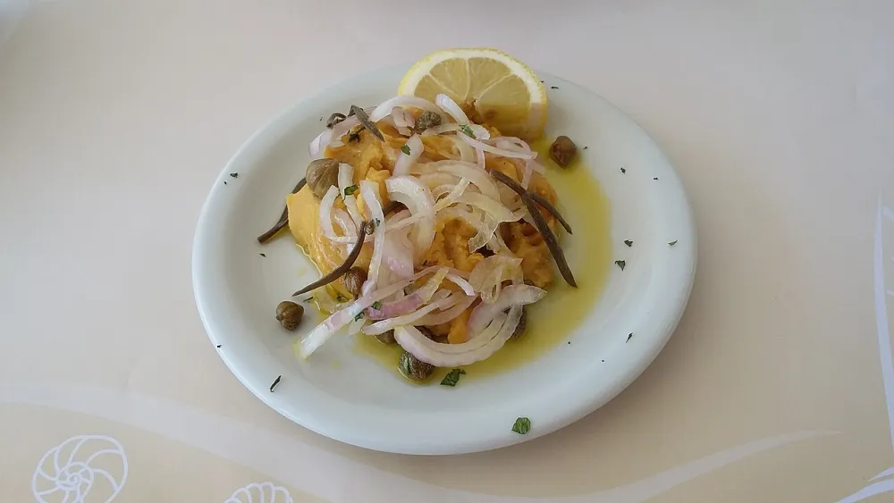 Гороховое пюре с беконом