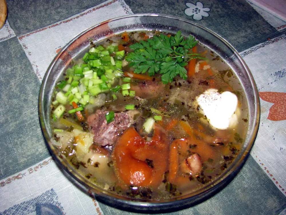 Щи по-уральски