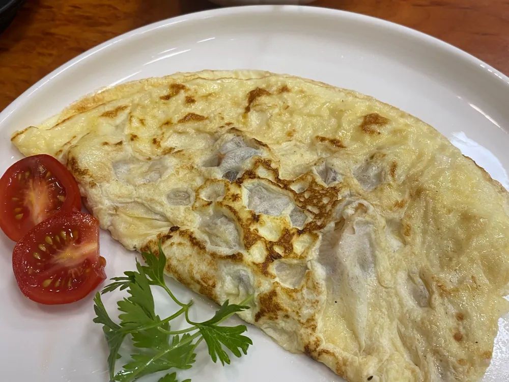 Омлет с ветчиной и сыром