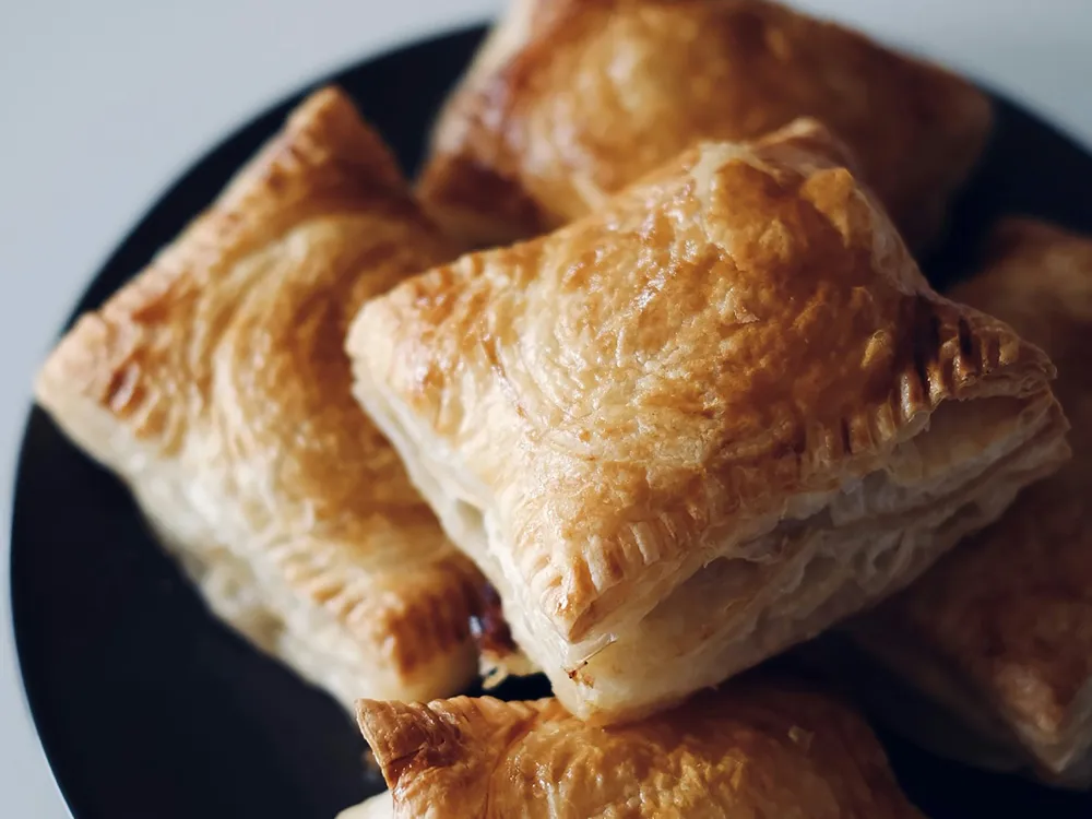 Слойка курица/ грибы