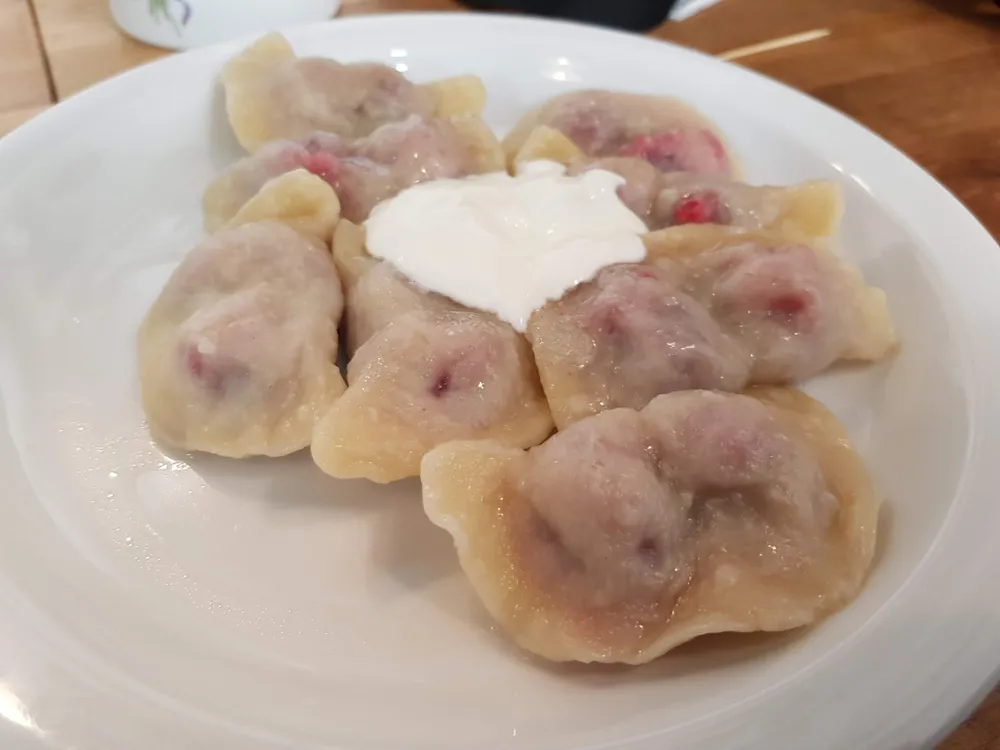 Вареники с вишней
