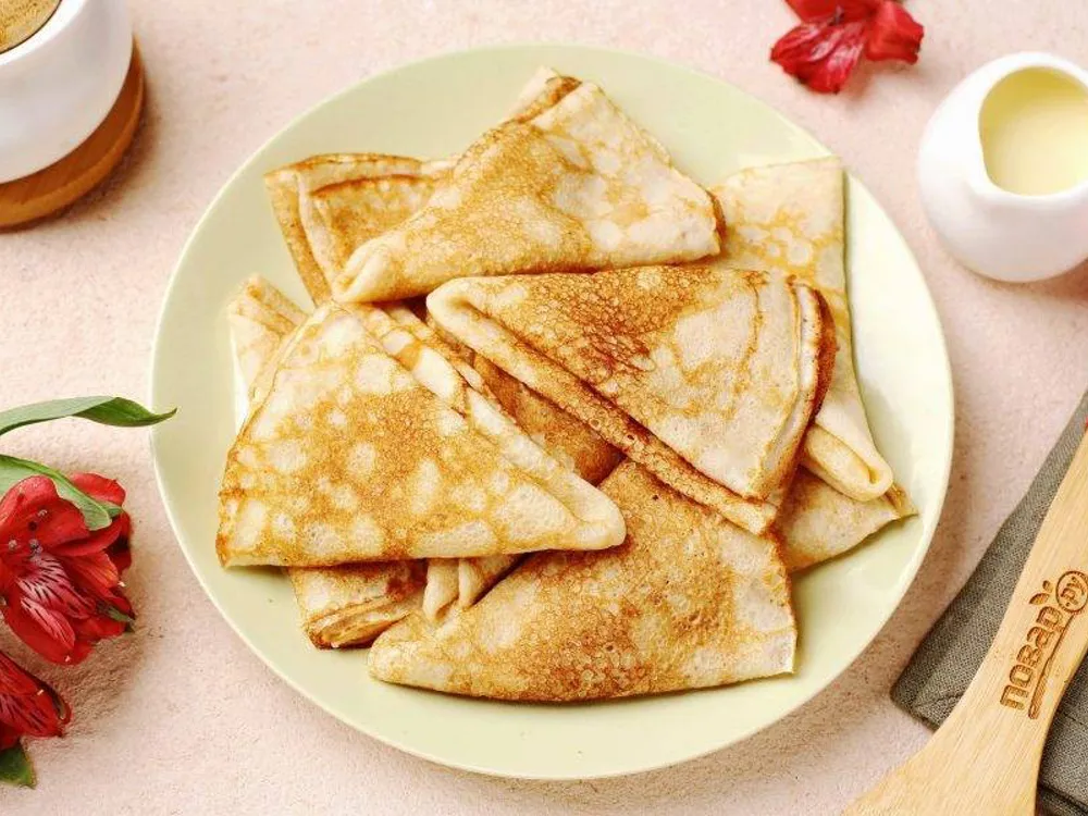 Блины со сгущёнкой