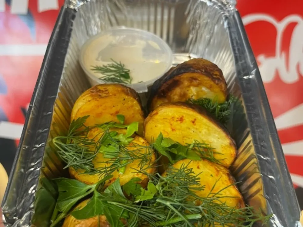 Картошка на мангале